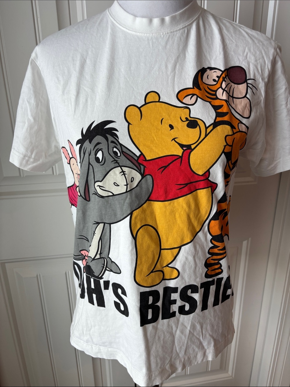 White Winnie the Pooh Friends Graphic Tee - Kids